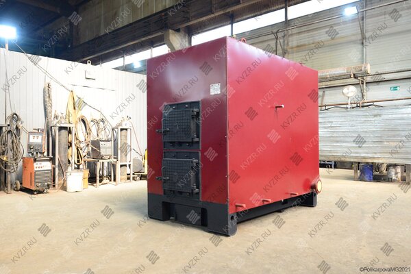 Котел 400 кВт угольно дровяной