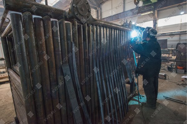 Изготовление водогрейного котла КВм 1.25 МВт