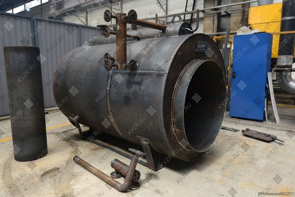 Дизельный парогенератор 700 кг в час 130 С изготовление